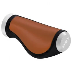 BROOKS ENGLAND Ergonomic Leather Grip 100/130 - Fahrradgriffe 9 BROOKS ENGLAND Ergonomic Leather Grip 100/130 - Fahrradgriffe -Continen Fahrrad Geschaft brooks england ergonomic leather grip 100 130 fahrradgriffe 2
