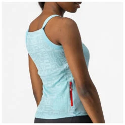 Castelli Women's Promessa Jacquard Bavette Top - Rad Singlet -Continen Fahrrad Geschaft castelli womens promessa jacquard bavette top rad singlet detail 3