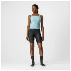 Castelli Women's Promessa Jacquard Bavette Top - Rad Singlet -Continen Fahrrad Geschaft castelli womens promessa jacquard bavette top rad singlet detail 5