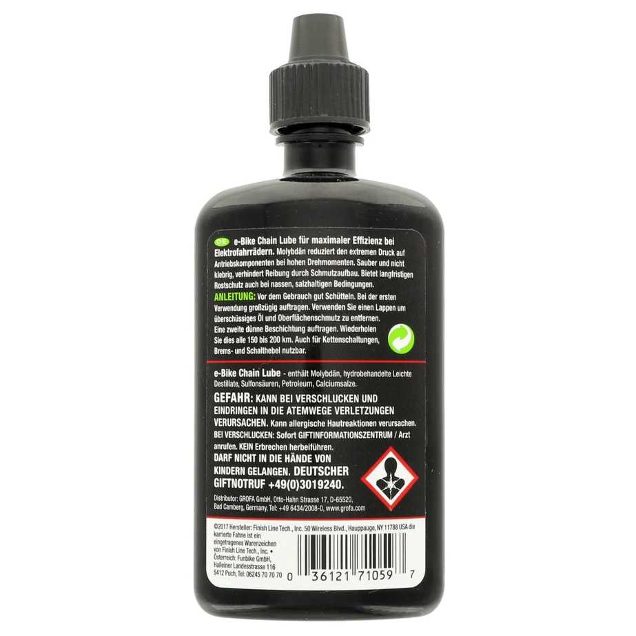 Finish Line E-Bike Ketten Öl Spritzflasche - Kettenöl 2 Finish Line E-Bike Ketten Öl Spritzflasche - Kettenöl – Bild 2