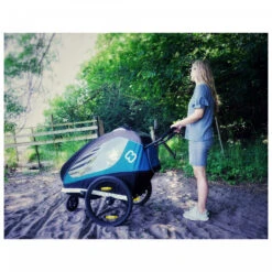 Hamax Traveller With Bicycle Arm & Stroller Wheel - Kinderanhänger -Continen Fahrrad Geschaft hamax traveller with bicycle arm stroller wheel kinderanhaenger detail 5