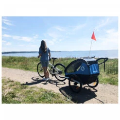 Hamax Traveller With Bicycle Arm & Stroller Wheel - Kinderanhänger -Continen Fahrrad Geschaft hamax traveller with bicycle arm stroller wheel kinderanhaenger detail 7