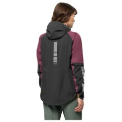 Jack Wolfskin Women's Morobbia 3L Jacket - Fahrradjacke -Continen Fahrrad Geschaft jack wolfskin womens morobbia 3l jacket fahrradjacke detail 5