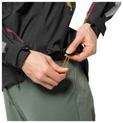 Jack Wolfskin Women's Morobbia 3L Jacket - Fahrradjacke -Continen Fahrrad Geschaft jack wolfskin womens morobbia 3l jacket fahrradjacke detail 7