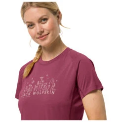 Jack Wolfskin Women's Morobbia Vent T - Radtrikot -Continen Fahrrad Geschaft jack wolfskin womens morobbia vent t radtrikot detail 4