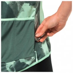 Jack Wolfskin Women's Tourer Halfzip Print T - Radtrikot -Continen Fahrrad Geschaft jack wolfskin womens tourer halfzip print t radtrikot detail 5