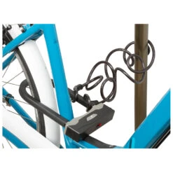 M-Wave Bügelschloss Mit Spiralgabel B & S - Fahrradschloss -Continen Fahrrad Geschaft m wave buegelschloss mit spiralgabel b s fahrradschloss detail 4