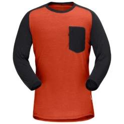 Norrøna Skibotn Wool 3/4 T-Shirt - Radtrikot -Continen Fahrrad Geschaft norroena skibotn wool 3 4 t shirt radtrikot 1
