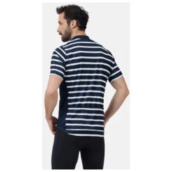 Odlo Stand-Up Collar S/S Full Zip Essential - Radtrikot -Continen Fahrrad Geschaft odlo stand up collar s s full zip essential radtrikot detail 4