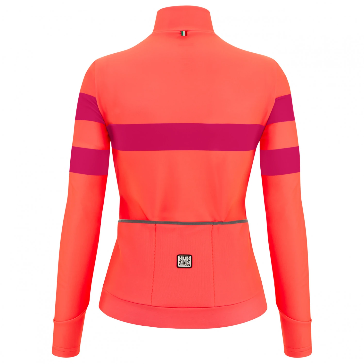 Santini Women's 2W Coral Bengal L/S Jersey - Radtrikot 3 Santini Women's 2W Coral Bengal L/S Jersey - Radtrikot – Bild 3