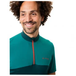 VAUDE Matera Half Zip Tricot - Radtrikot -Continen Fahrrad Geschaft vaude matera half zip tricot radtrikot detail 5