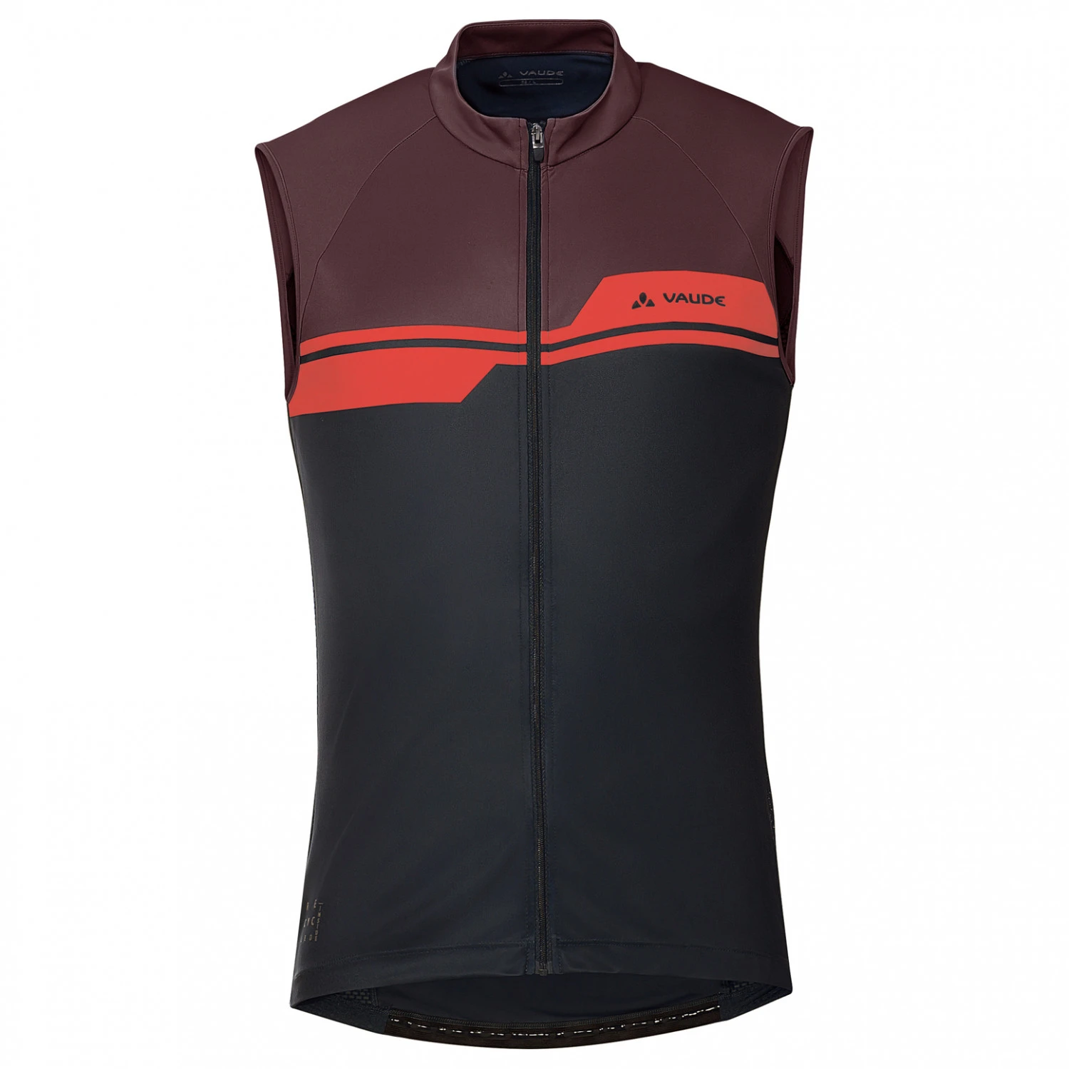 VAUDE Posta Full Zip Tricot Sleeveless - Rad Singlet 1 VAUDE Posta Full Zip Tricot Sleeveless - Rad Singlet