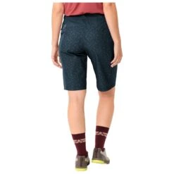 VAUDE Women's Ledro Print Shorts - Radhose -Continen Fahrrad Geschaft vaude womens ledro print shorts radhose detail 4