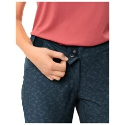VAUDE Women's Ledro Print Shorts - Radhose -Continen Fahrrad Geschaft vaude womens ledro print shorts radhose detail 6