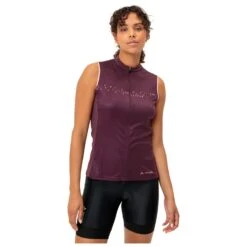 VAUDE Women's Posta Full Zip Tricot SL - Rad Singlet -Continen Fahrrad Geschaft vaude womens posta full zip tricot sl rad singlet detail 3