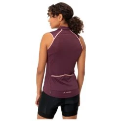VAUDE Women's Posta Full Zip Tricot SL - Rad Singlet -Continen Fahrrad Geschaft vaude womens posta full zip tricot sl rad singlet detail 4