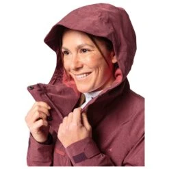 VAUDE Women's Yaras Warm Rain Jacket - Fahrradjacke -Continen Fahrrad Geschaft vaude womens yaras warm rain jacket fahrradjacke detail 5